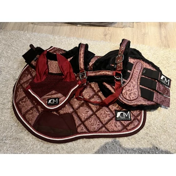 Burgundy rexin set