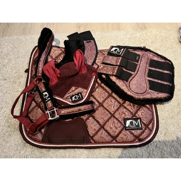 Burgundy rexin set